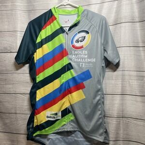 Primal Eagles Autism Challenge Cycling Shirt Women's 2xl